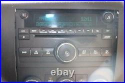 07-13 SILVERADO AM FM Stereo Radio CD MP3 Tuner Receiver Player OEM Unit