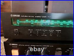 1979 Yamaha T-1 Natural Sound Tuner Receiver Working Made in Japan