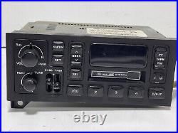 97-02 WRANGLER AM FM Cassette Stereo Radio Audio Receiver Player Tuner OEM CC
