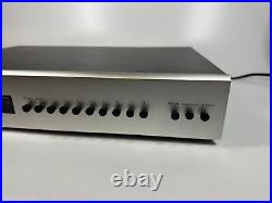 ADCOM Model GFT-555 II Silver Front 120V 50-60 Hz 10W AM/FM Stereo Tuner WORKS