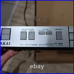 AKAI model AT-S3 AM/FM Stereo Synthesizer Tuner