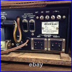 ALLIED Vintage Stereo Receiver MODEL 395 2x Phono, Aux, Tape, AM/FM Tuner EUC