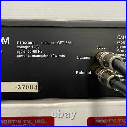 Adcom Gft-555 Am/fm Tuner Serviced Cleaned Tested. With Fm Antenna