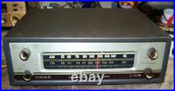 Allied Lincoln L-124M AM FM Stereo Multiplex Tube Tuner Good Working For Restore