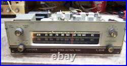 Allied Lincoln L-124M AM FM Stereo Multiplex Tube Tuner Good Working For Restore