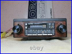 Alpine 7307 Old School Car Stereo AM/FM Tuner Cassette Deck Preamp
