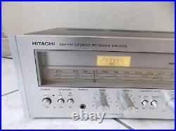 Amplificateur Tuner Hitachi Am-fm Stereo Receiver Sr-503l / Vintage Receiver