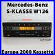 Becker-Europa-2000-BE1100-Kassettenradio-Mercedes-W126-Radio-S-Klasse-Autoradio-01-yxjt