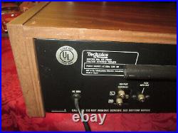 Black Friday Sale Technics ST-7600 AM/FM Stereo Tuner Wood Case By Panasonic