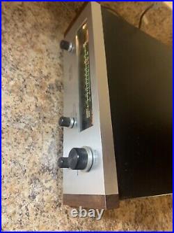 Classic Pioneer TX-500A AM/FM Stereo Tuner. Turn On But No Audio. For Parts Only