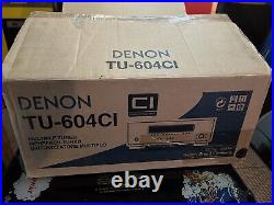 DENON TU-604CI Multi-Zone Dual AM/FM receiver with 4 expansion slots