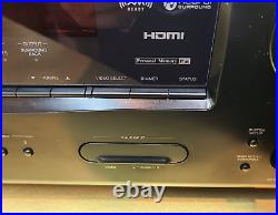 Denon AV Stereo Receiver Tuner Home Theater HDMI Clean! AVR-1508 -see video