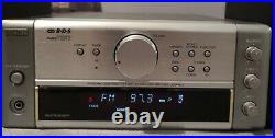 Denon Micro Stereo System UDRA-M10 AM/FM Tuner Receiver with2 Speakers SC-A76 Used