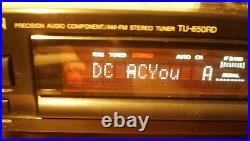 Denon Precision Audio AM/FM Stere Radio Tuner RDS with Remote