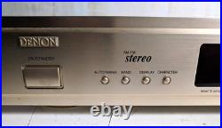 Denon TU-1500 AM/FM Stereo Digital Tuner Deck Gold