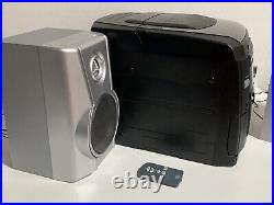 Durabrand 5 CD Home Stereo System CD2160 Black & Silver With Remote Tested A+++