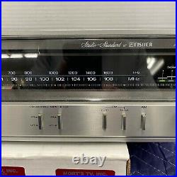 Fisher Fm-120 Vintage Stereo Am/fm Tuner Serviced Cleaned Tested