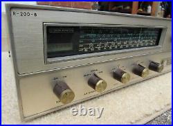 Fisher R-200-B Stereo AM/FM Multiband Professional Series Vintage Tuner FM Works