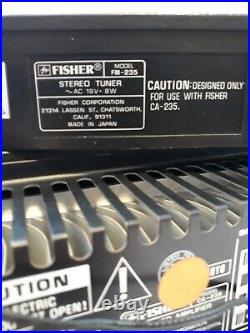 Fisher Studio Standard FM-235 CA-235 & AD-235 AM/FM Stereo Tuner Amp & CD Player