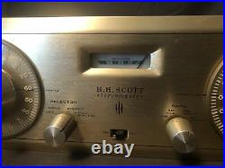 H. H. Scott Stereomaster 330-D Stereo AM-FM Stereo Tube Tuner