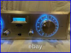 H. H. Scott Stereomaster 330-D Stereo AM-FM Stereo Tube Tuner SERVICED-blue leds