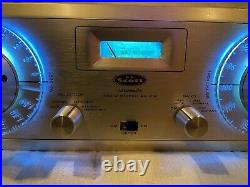 H. H. Scott Stereomaster 330-D Stereo AM-FM Stereo Tube Tuner SERVICED-blue leds