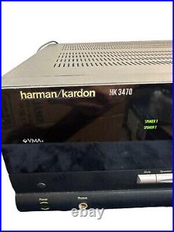 Harman Kardon HK 3470 2 Channel AM FM Stereo Receiver 100 WPCVMAxTested
