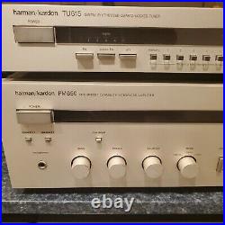 Harman Kardon PM650 Stereo Integrated Amplifier & TU 615 Tuner AM/FM Working
