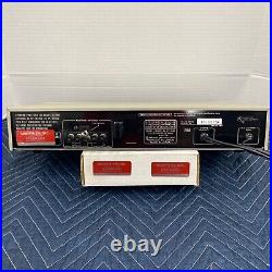 Hitachi Ft-3500 Analog Vintage Stereo Am/fm Tuner Serviced Cleaned Tested