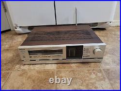Hitachi HTA-5000 AM/FM Stereo Tuner Amplifier Tested Working