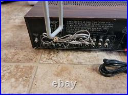 Hitachi HTA-5000 AM/FM Stereo Tuner Amplifier Tested Working