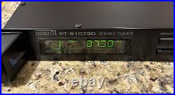 Interm Pt-9107sd Stereo Tuner- Excellent. Removed From An Active Rack