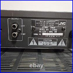 JVC A-K350 AM/FM Stereo Amp & T-X200 Tuner, Bundle, Tested, Working, Nice