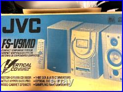 JVC FS-V9MD Compact Component System Stereo CD MD Tuner Sealed NEW Openbox RARE