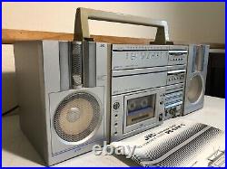 JVC PC-5 Boombox Ghetto Blaster Vintage Home Audio HiFi Stereo Japan AM/FM Tuner
