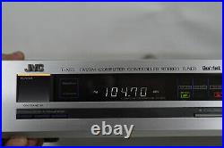 JVC T-X55 Computer Controlled AM/FM Stereo Tuner Component -Vintage Japan 1980's