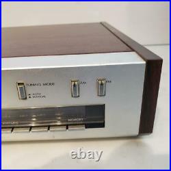 JVC T-X6 AM/FM Tuner Quartz Synthesizer Stereo Woodgrain Vintage Top of the Line