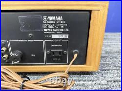 Junk! Vintage Yamaha CT-800 Natural Sound AM/FM Stereo Tuner from Japan