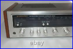 Kenwood KR-3600 AM FM Stereo Receiver Tuner Amplifier Vintage Holzseiten