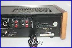 Kenwood KR-3600 AM FM Stereo Receiver Tuner Amplifier Vintage Holzseiten