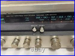 Kenwood KR-3600 AM-FM Stereo Tuner Amplifier 120V 50/60Hz 110Watt Audiophile