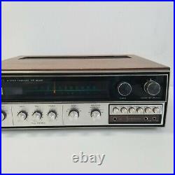 Kenwood KR-6200 Vintage Solid State AM/FM Stereo Tuner Amplifier withWood Cabinet