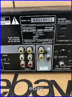 Kenwood KR-V125R AM/FM Stereo Tuner Amplifier Receiver Fully Functioning