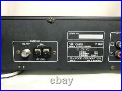 Kenwood KT-5020 AM FM Stereo Tuner Vintage Good Working Free Shipping