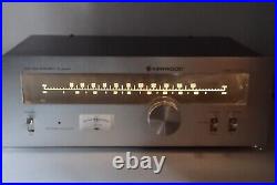 Kenwood KT-5300 Radio Stereo Silver Model AM FM 88-108 MHz Audio Tuner Vintage