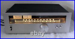 Kenwood KT-5500 Silver Faced Stereo Am/Fm Analog Tuner Working Very Nice