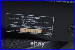 Kenwood KT-6500 AM/FM Stereo Tuner Fair Condition