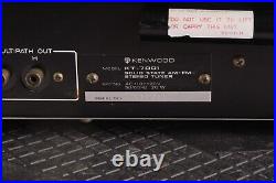 Kenwood KT-7001 Solid State AM-FM Stereo Tuner Fair Condition