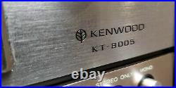 Kenwood KT-8005 Solid State AM/FM Stereo Tuner (1973-76)