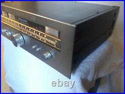Kenwood KT 8300 AM/ FM Stereo Tuner vintage silver face